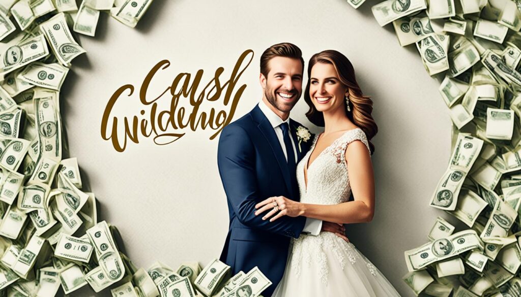 Cash wedding registry