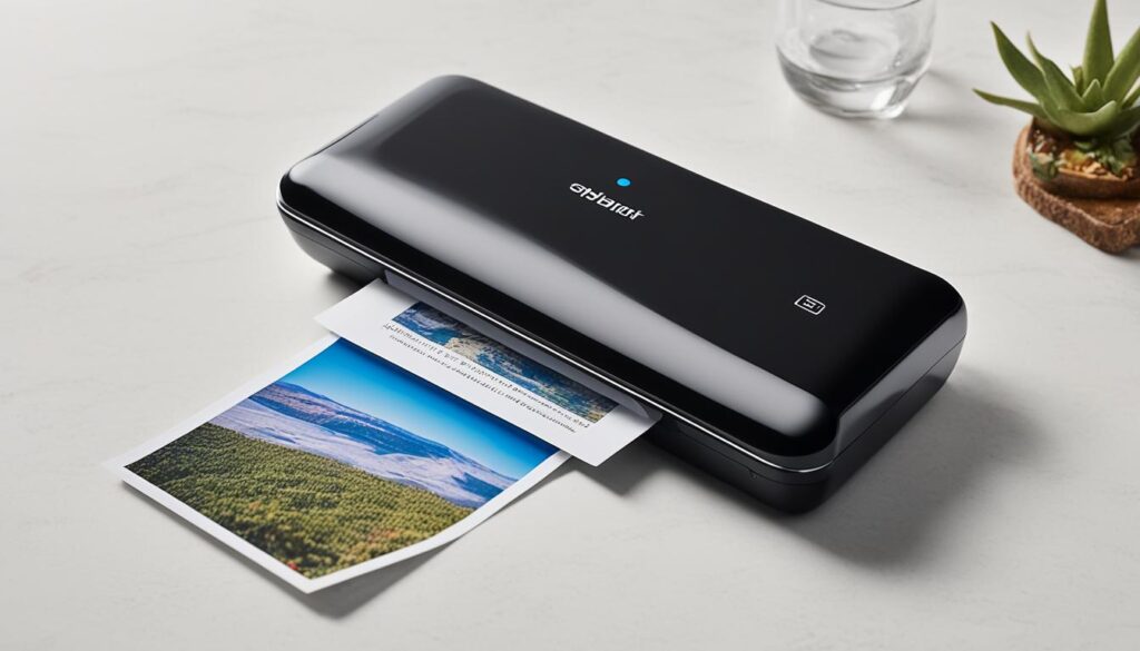 Instant photo printer