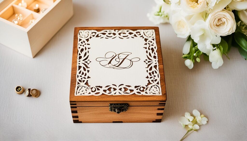 Personalized wedding keepsakes