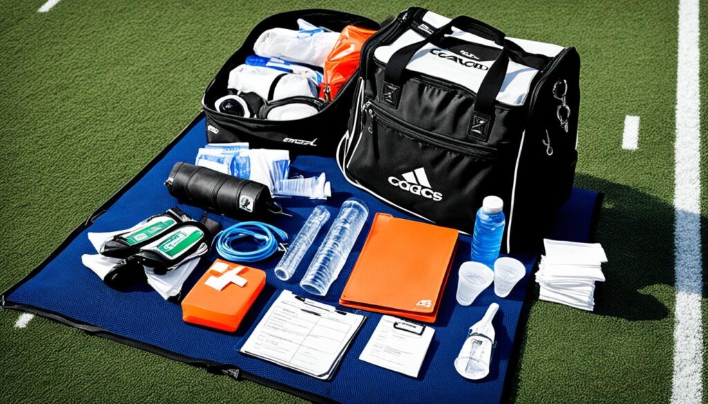 Practical sideline gear for coaches