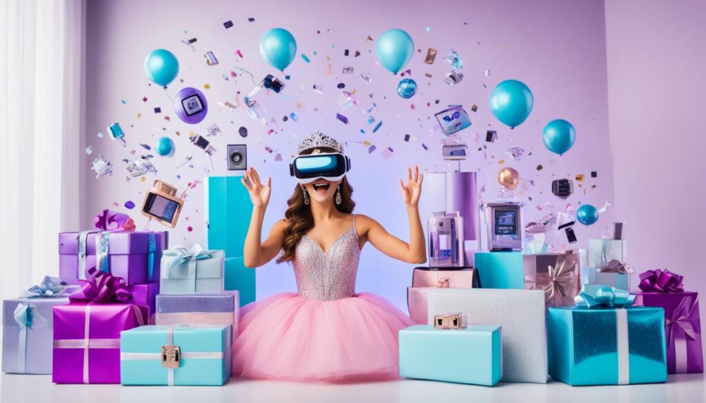 Tech-savvy Quinceanera gifts