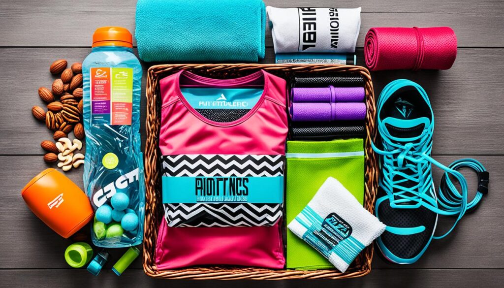 fitness gift basket