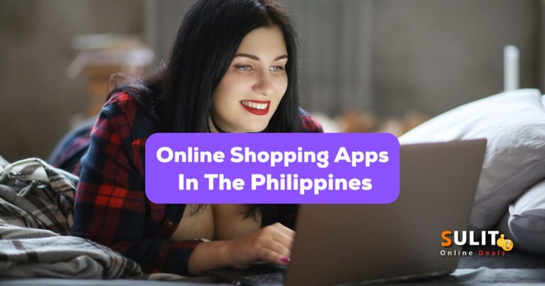 online shopping apps in the Philippines - a photo of a woman using her laptop to buy online