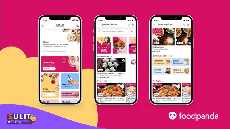 FoodPanda app - online shopping app for foods in Philippines