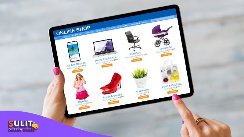 Online shopping rights in the Philippines - using tablet to shop