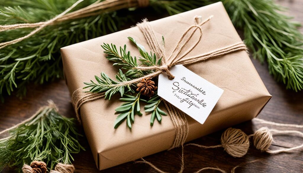 sustainable gift wrap solutions